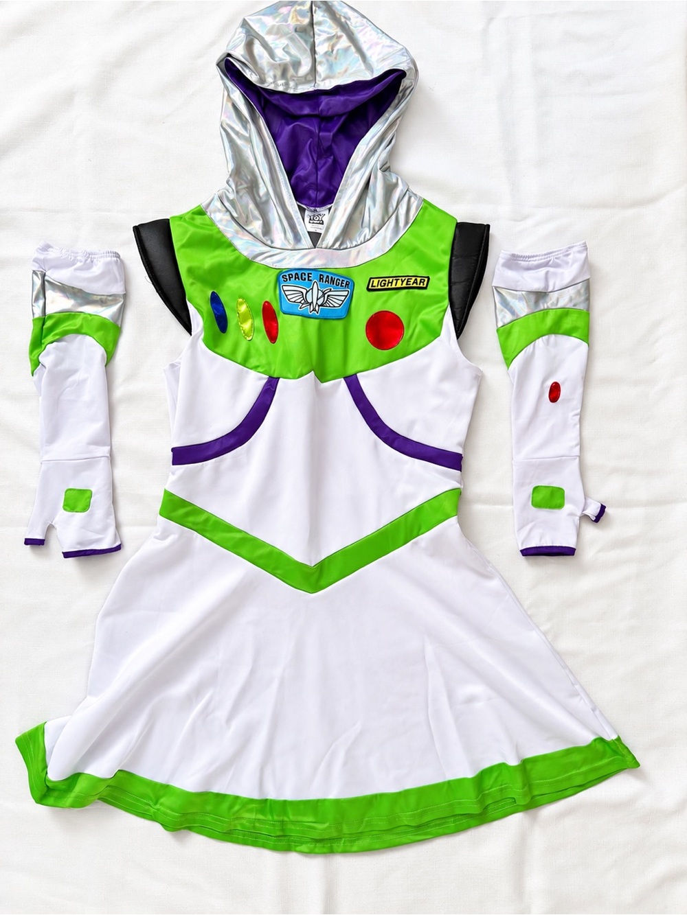 Disney Pixar Toy Story Buzz Lightyear Costume Dress Women’s L Halloween